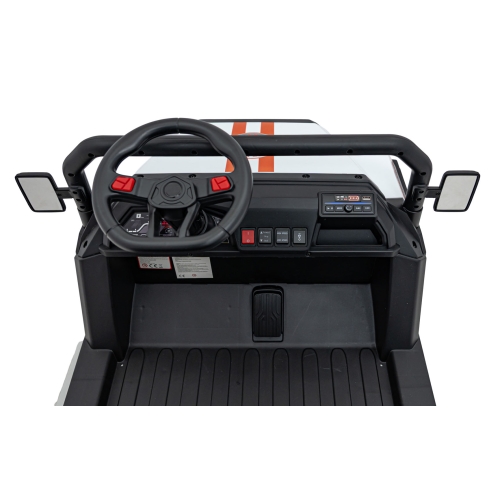 Autko dla dzieci Buggy 4-osobowy Champion Biały XMX-650C.BIA